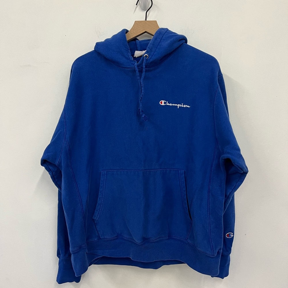 Men’s Large Royal Blue Champion Hoodie